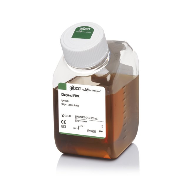 gibco透析型胎牛血清/透析性胎牛血清 26400-044 500ml